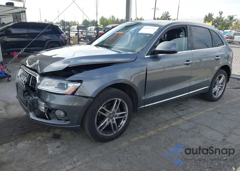 2016 Audi Q5 2.0T Premium из США, поврежденный, VIN WA1L2AFP3GA027967